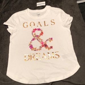 Old navy girls graphic tee